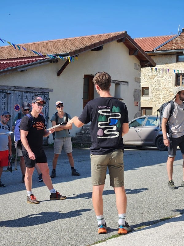 organisation avec les équipes de BackPack event