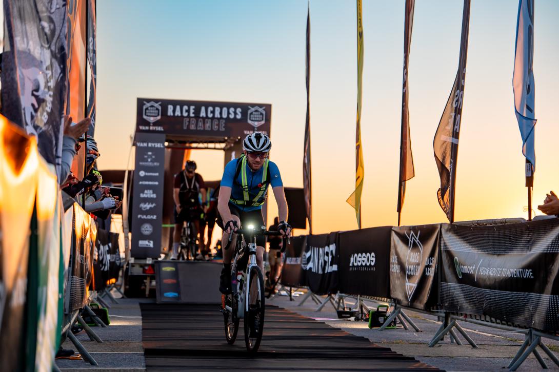 Départ course vélo